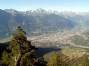 Itálie - Piemont - Aosta, založena Římany roku 25 př.n.l na území kmene Salassů