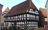 Tajemný Harz a slavnost čarodějnic s cestou úzkokolejkou na Brocken - Německo - Harc - Quedlinburg, ve městě je přes 1.200 hrázděných domů, památka UNESCO
