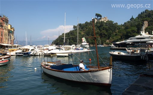 Itálie -  Ligurie - Portofino, přístav