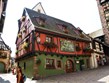 Do přírody pod stan -  Francie - Alsasko - Riquewihr , hrázděné domy