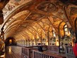  Německo - Mnichov, Rezidenz, Antický sál, arch. S.Zwitzel, k uložení vévodových antických sbírek 