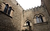 Kalábrie s výletem na Sicílii a Lipary - Itálie - Sicílie - Taormina, Palazzo Corvaja, 10.stol, směs normanských, arabských a gotických prvků