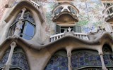 Španělsko, památky UNESCO - Španělsko - Barcelona - Casa Batlló, 1904-1906 od A.Gaudího