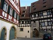 Německo - Bamberg - hrázděné domy v historickém centru
