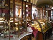 Eurovíkendy - Maďarsko - Budapešť - interiér cukrárny Gerbeaud, zal. 1858, nejlepší cukrárny ve městě