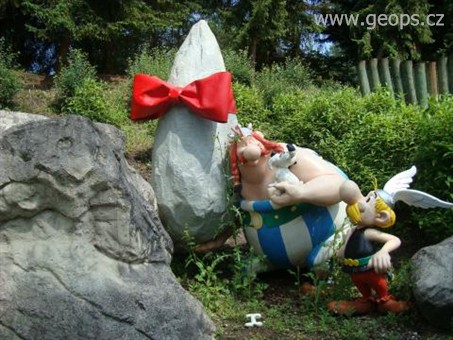 Francie - Asterix park - Asterix, Obelix a Idefix