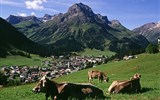 Lechtalský víkend - Rakousko - Lech am Arlberg - uprostřed hor a pastvin