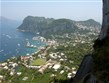 Itálie - Capri - pohled z výšky na městečko Capri