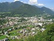 Rakousko - Bad Ischl - městečko kde jsou známé solné termální lázně v klínu hor