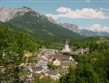 Rakousko - Štýrsko - Bad Aussee, městečko se starým historickým centrem uprostřed strmých štítů se solnými lázněmi 