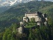 Rakousko - Hohenwerfen, hrad postavený 1075-78
