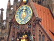 Německo - Norimberk - Frauenkirche, orloj kde králi Karlovi IV. vzdávají poctu říšští kurfiřtové