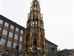 Německo - Norimberk - Schoner  Brunnen, 1370-96, kašna na hlavním trhu