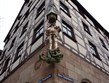 Německo - Norimberk -  nároží Pilátushaus z roku 1489 