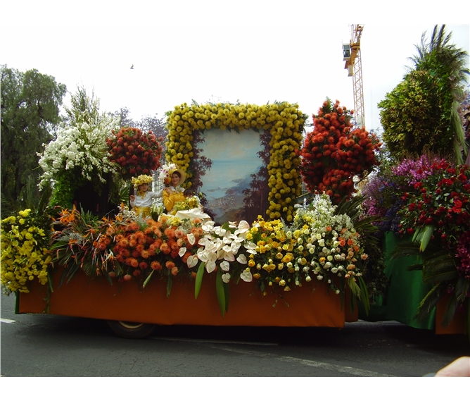 Ostrov Madeira, festival květů - Portugalsko - Madeira - festival květin