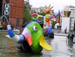 UMĚNÍ, VÝSTAVY ARCHITEKTURA - Francie - Paříž - Stravinského kašna, 1983, J.Tinguely a N.de Saint Phalle, plastika Slon 