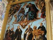 UMĚNÍ, VÝSTAVY ARCHITEKTURA - Itálie - San Gimignano, San Agostino, Korunovace Madony a svatí, 1483, Piero del Pollaiolo 