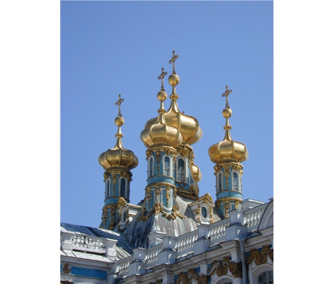 Petrohrad, klenot na Něvě - Rusko - Petrohrad - Kateřinský palác v Carském Selu