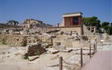 Kyklady, ostrovy snů Paros, Santorini, Mykonos 2019 - Řecko - Kréta - vykopávky královského paláce v Knossu