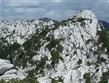 Chorvatsko - NP Velebit - vápencové vrcholy svítí bělobou skal