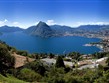 Švýcarsko - Lugano - převládá zde italský prvek, leží na břehu Luganského jezera