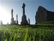 Irsko - klášter Clonmacnoise