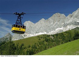 Rakousko - lanovka z Ramsau am Dachstein