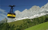Alpský wellness a krásy Solnohradska - Rakousko - lanovka z Ramsau am Dachstein