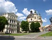 Česká republika - Kroměříž - kostel sv.Jana Křtitele, původně románský, přest v 18.stol, bohatá rokoková výzdoba