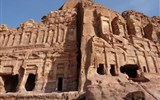 Památky UNESCO - Jordánsko - Jordánsko - Petra, skalní město Nabatejců vytesané do pískovce, 3.stol př.n.l. až 6.stol n.l.
