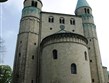 Německo - Harz - Gernrode, kolegiátní kostel sv.Cyriaka, 961-1014, patřil k ženskému klášteru.JPG