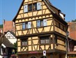 Francie - Alsasko - Obernai, Place de l´Etoille