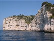 Francie - Cassis - bílé útesy calanques