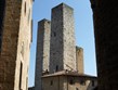 Itálie - San Gimignano - rodové věže Torri Salvucci ze 13.století