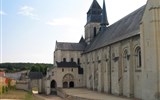 Fontevraud - Francie - zámky na Loiře - Abbaye de Fontevraud, založeno 1110