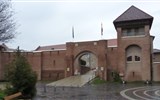 Silvestr v lázních Komárom - Maďarsko - Ostřihom - hradní muzeum, hrad postaven na starých římských základech