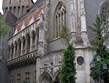 Maďarsko - Budapešt - Vajdahunyád hrad, postaven k miléniu ze dřeva, 1906 přestavěn v kameni, dnes Zemědělské muzeum, kopie části hradu z rum. Transylvánie