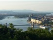 Maďarsko -  Budapešť, centrum, pohled z Gellértova vrchu