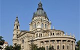 Budapešť, Mosonmagyaróvár, víkend s termály - Maďarsko - Budapešt - bazilika sv.Štěpána, neoklasicistní