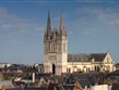 Francie - zámky na Loiře -  Angers, katedrála sv.Maurice
