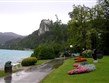 Slovinsko -  Bled, hrad, založen v 11.stol, románské hradby, přestavěn v 17.století