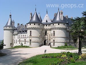 Francie - údolí Loiry - Château Chaumont