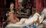 Montauban - Francie - D.Ingres, Odaliska a otrokyně, Walters Art Gallery