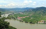Podunajskou stezkou z Wachau do Vídně na kole - Rakousko - údolí Wachau s Dunajem, vyhlášeno 2000 památkou UNESCO