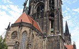 Míšeň a Moritzburg - Německo - Míšeň - katedrála, přestavěna 1450 v pozdně gotickém slohu