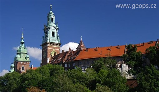 polsko - Krakow - hrad Wawel
