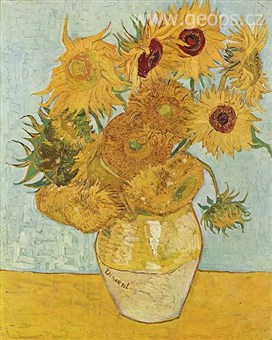 Vincent van Gogh, Slunečnice, 1888