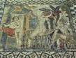 Maroko - Volubilis, římské památky z 1. až 3.století n.l., mozaika Diana vystupuje z lázně