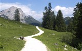 Národní park Kalkalpen - Rakousko - NP Kalkalpen, turistika po horských chodníčcích