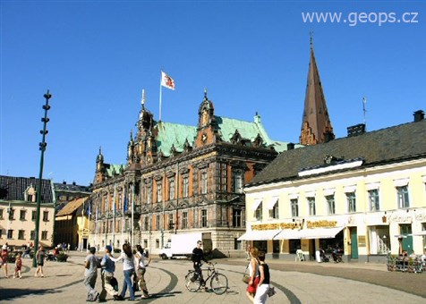 Švédsko - Malmö - náměstí Stortorget, vzniklo 1534